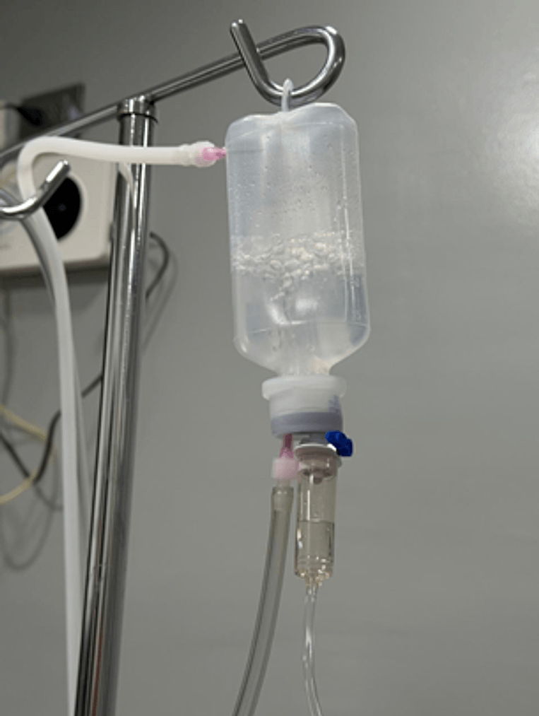 Ozone therapy at The Good Samaritan Medical Center